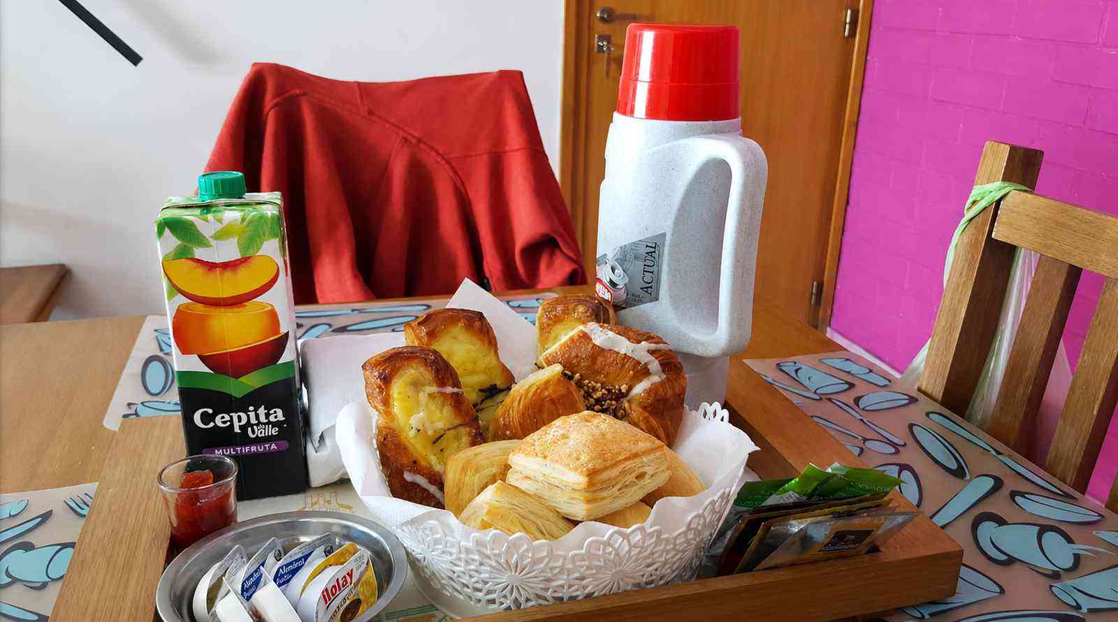 Desayuno y servicio atento